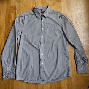 Mens gray Dress Shirt
